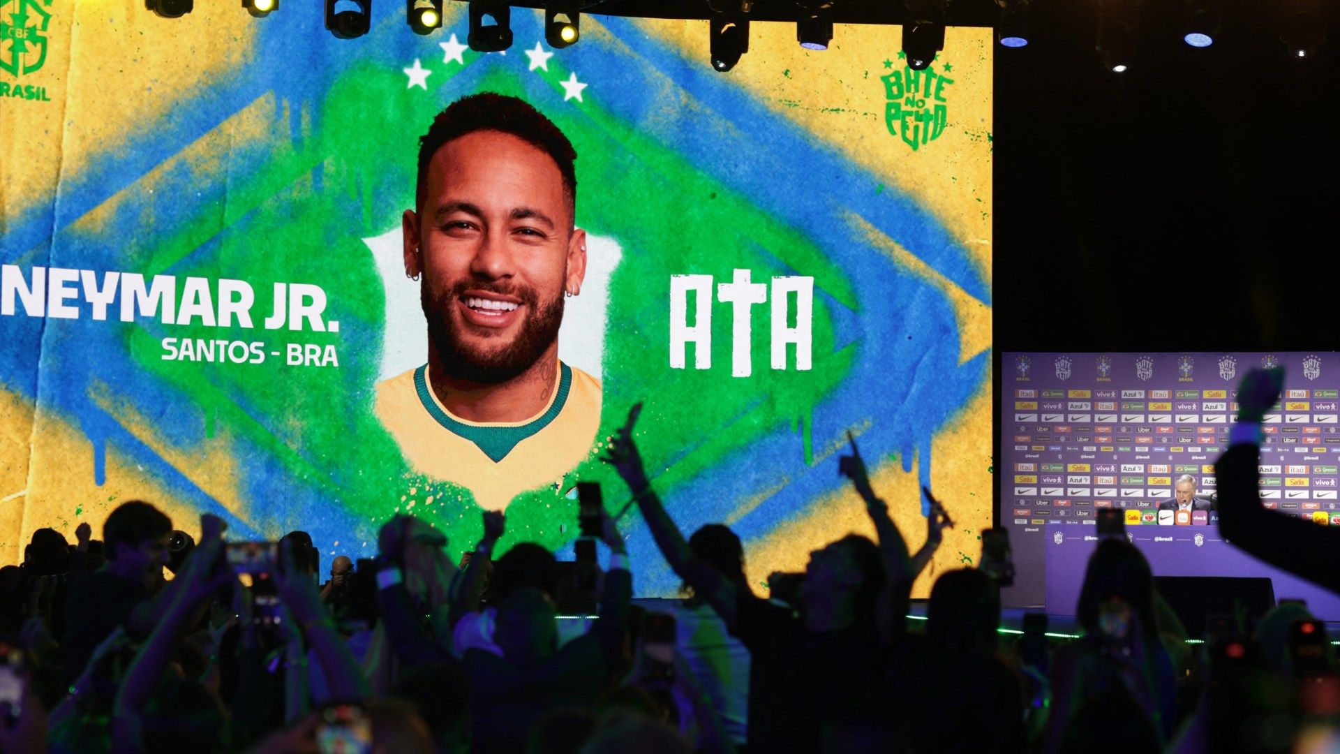 1920x1080 Brazil call up Neymar to World Cup 2026 squad