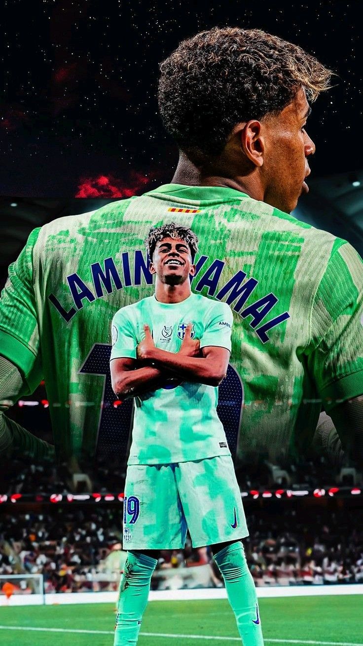 736x1308 Lamine Yamal Wallpaper