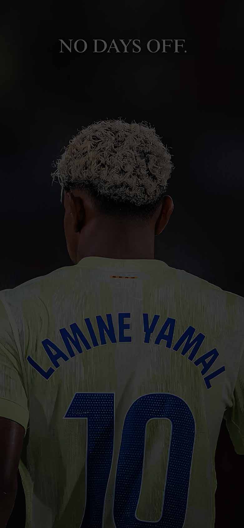 782x1692 Lamine Yamal No Days Off FC Barcelona Wallpaper iPhone HD