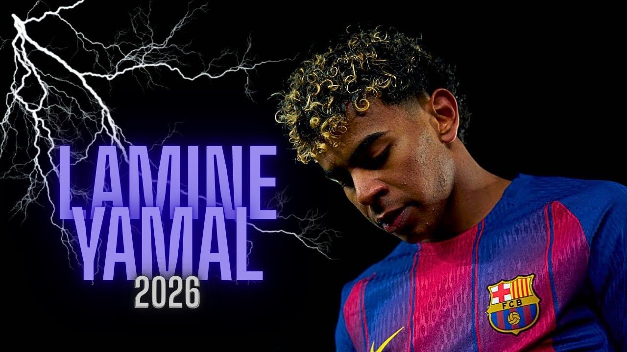 1280x720 Lamine Yamal 2026 Dribbling, Skills & Goals ● HD 1080i