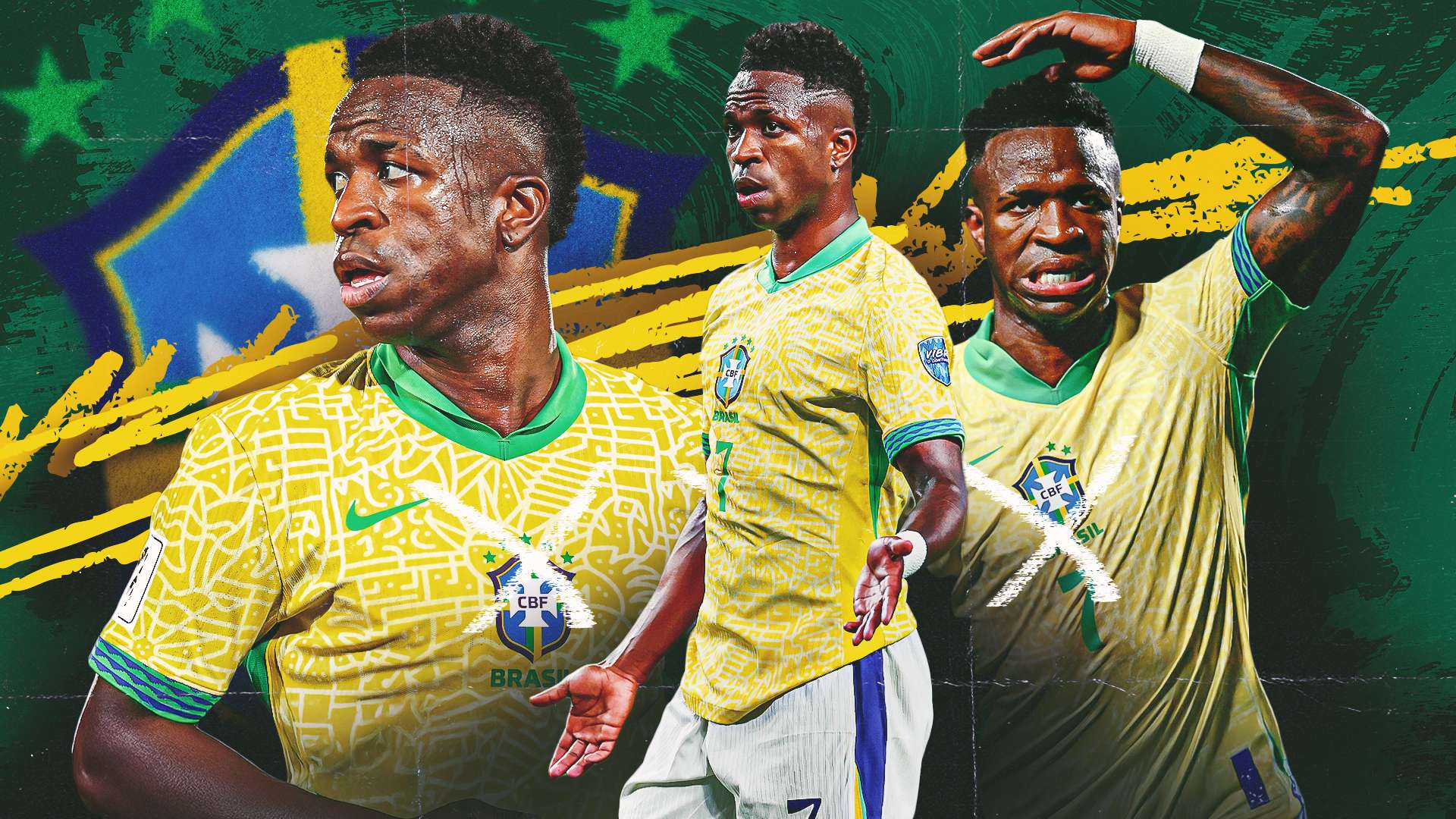 1920x1080 Five goals in five years: Vinicius Jr must improve his woeful Brazil record or risk World Cup embarrassment. Goal.com US