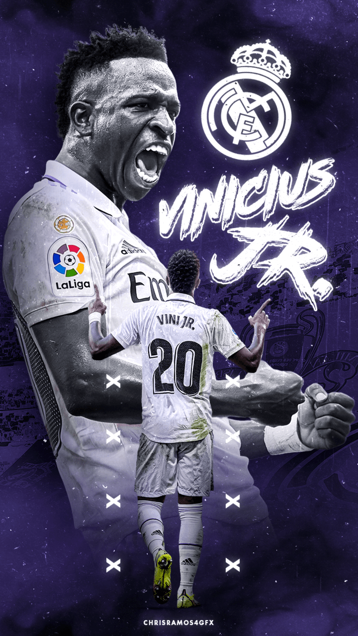 720x1280 Vinícius Jr Wallpaper