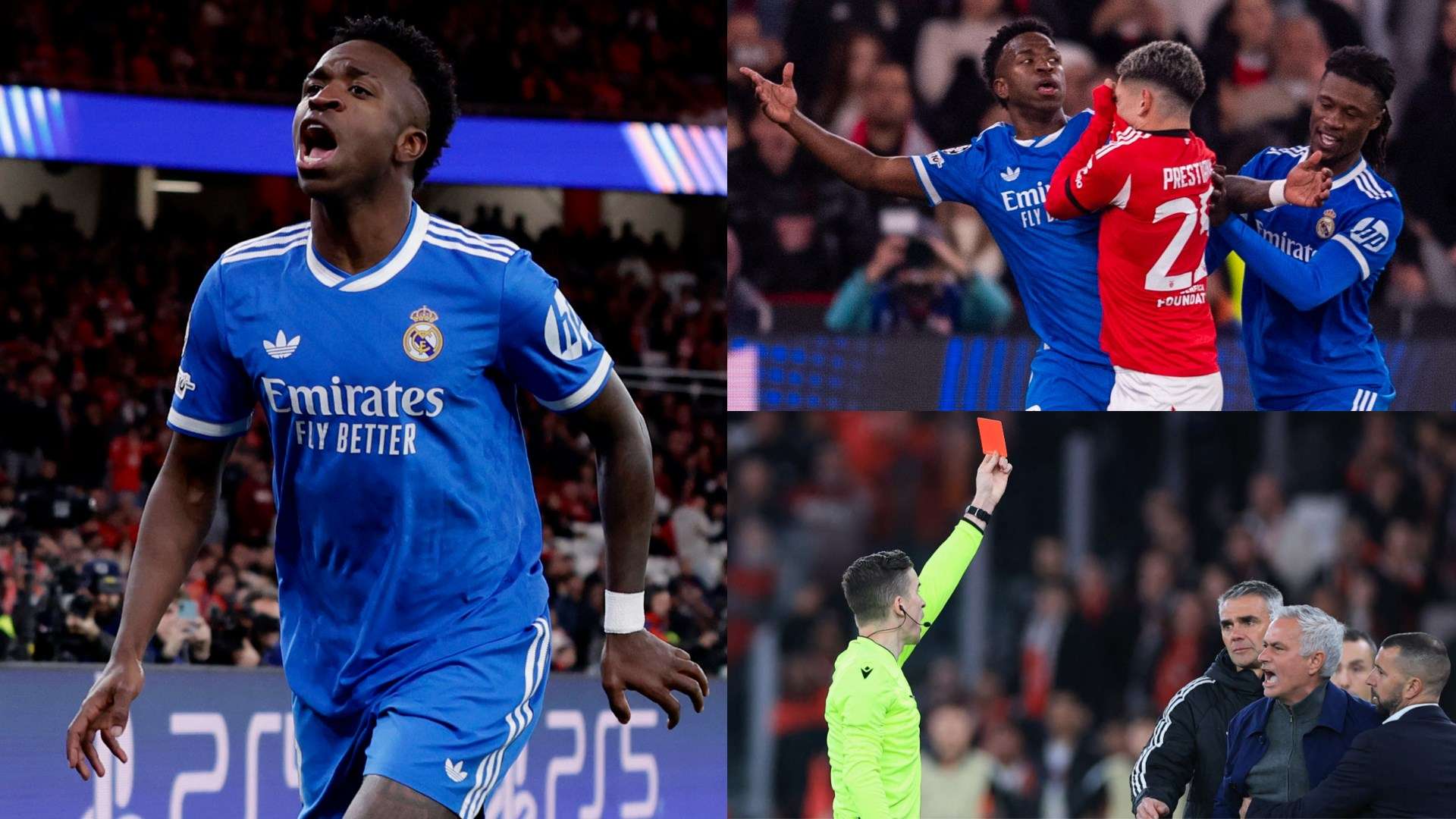 1920x1080 Real Madrid Player Ratings Vs Benfica: Vinicius Jr Has The Last Laugh! Sublime Goal Seals Champions League Play Off Advantage In Game Marred By Racism Accusation. Goal.com US