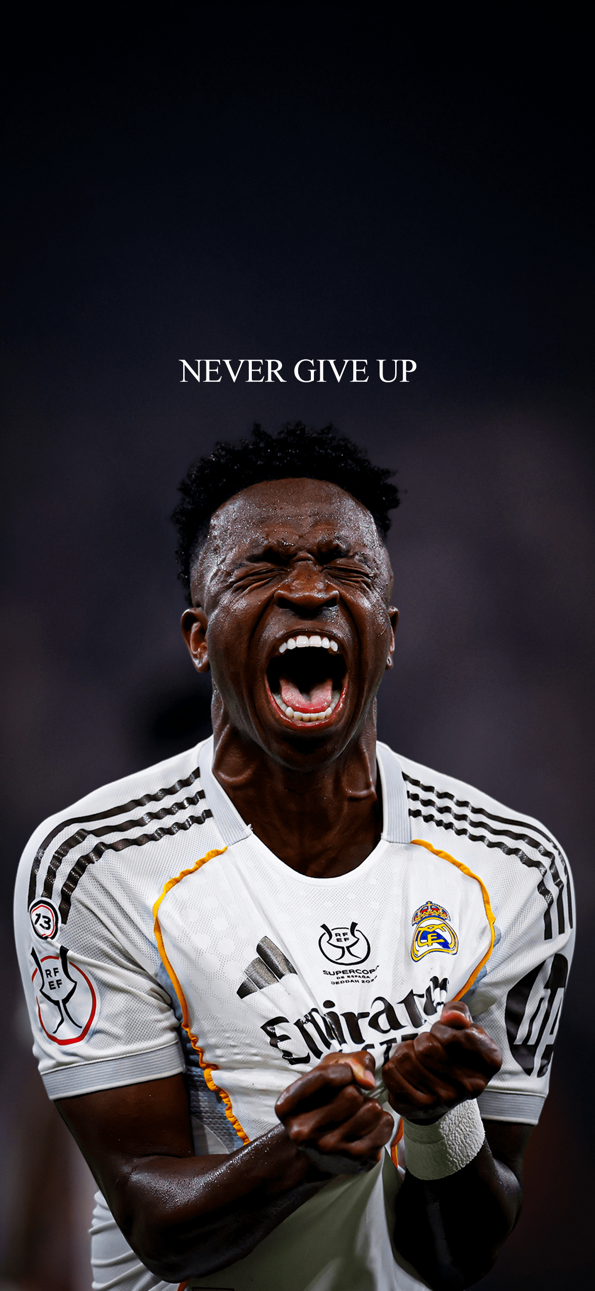 1179x2556 Vinicius Jr 4K Wallpaper