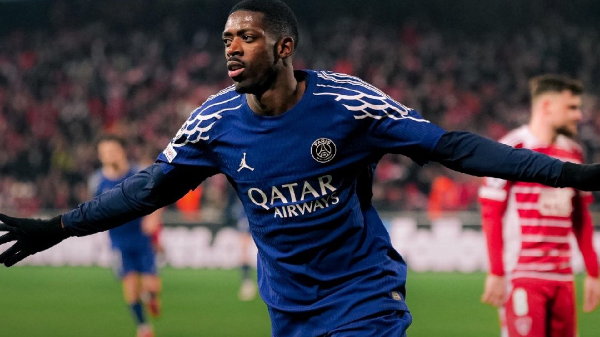 1920x1080 Dembele PSG Wallpaper