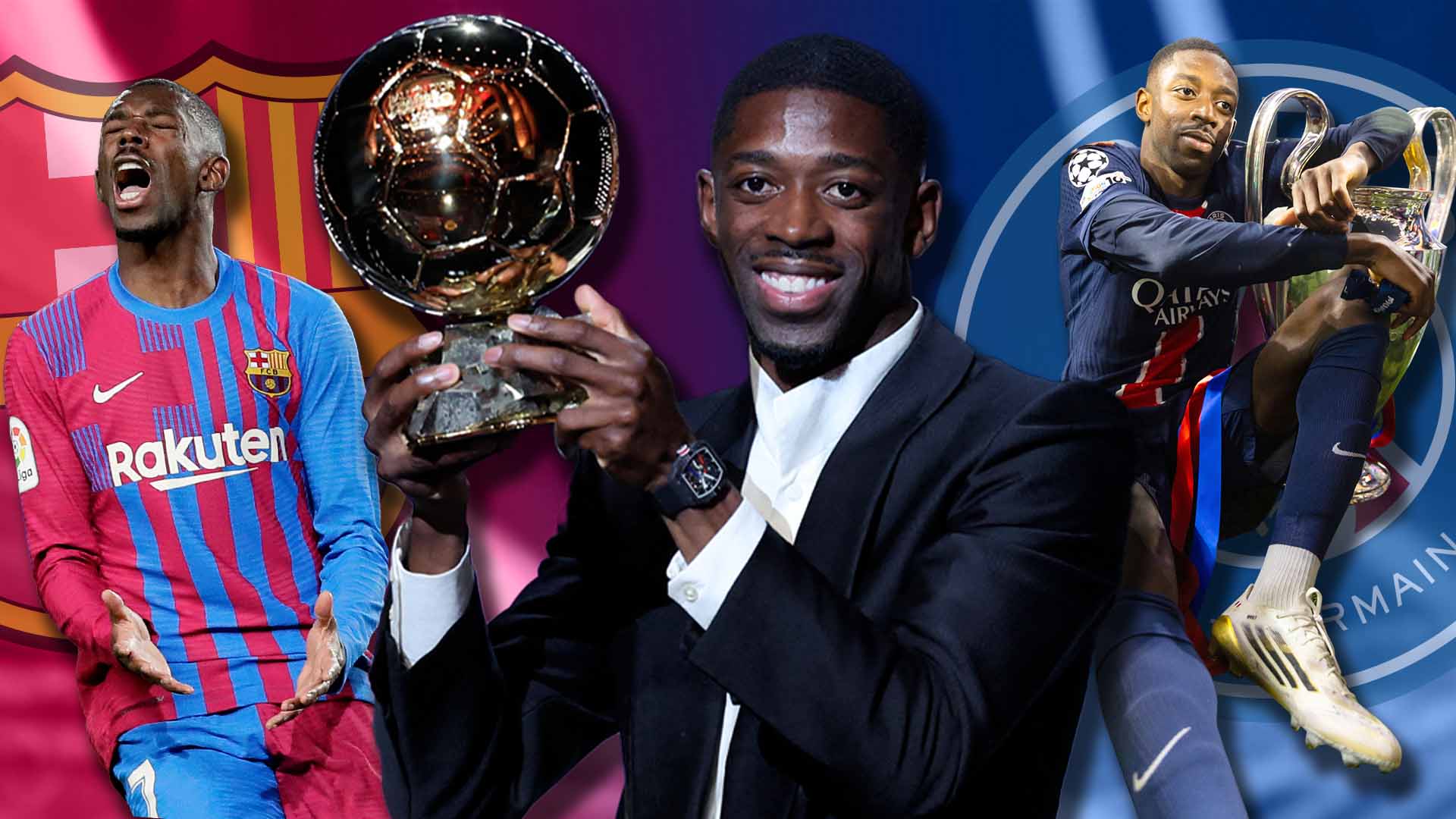 1920x1080 Ousmane Dembélé Ballon D'Or 2025 Wallpaper