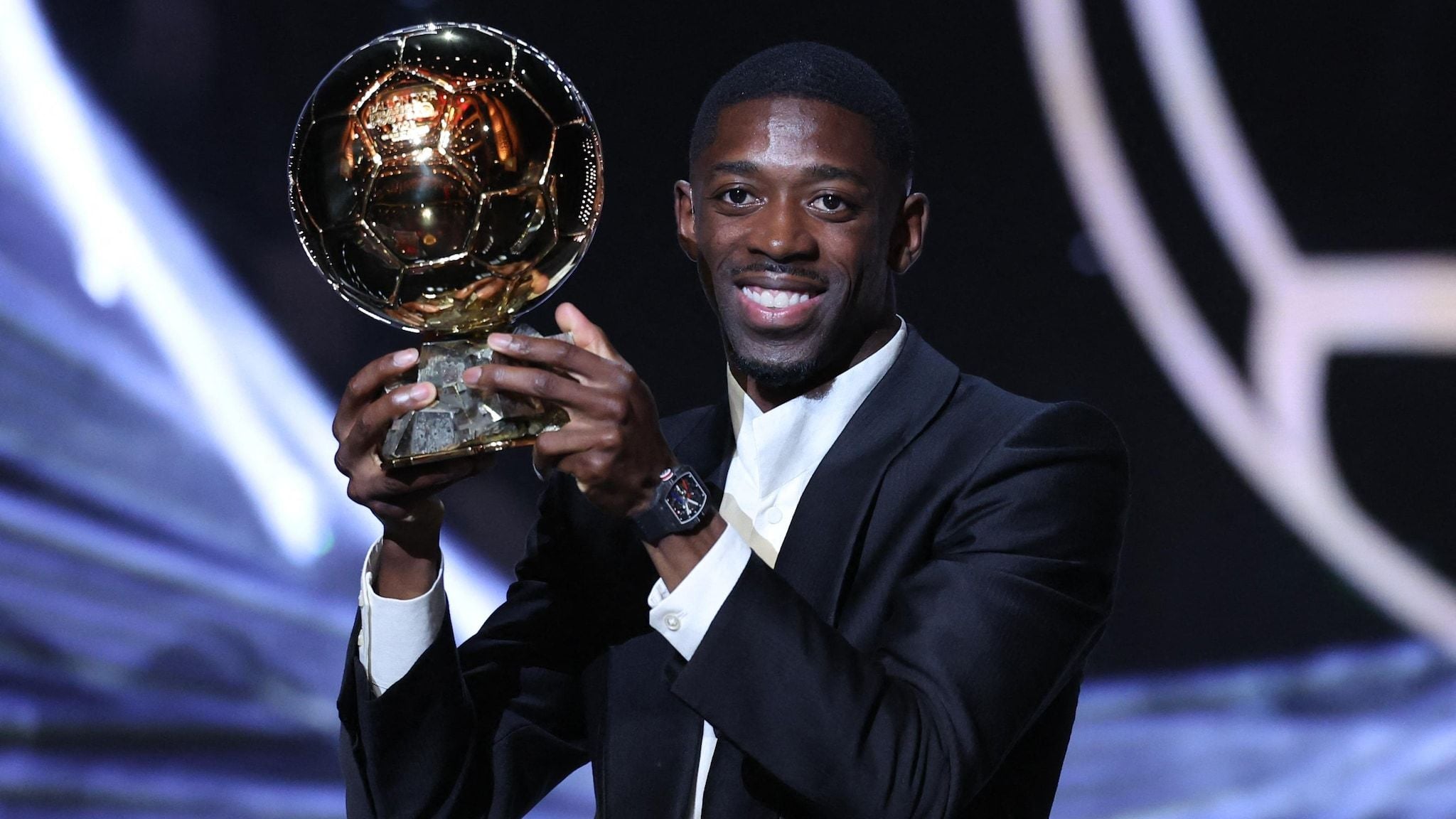 2048x1152 Ousmane Dembélé wins 2025 Men's Ballon d'Or. UEFA Champions League