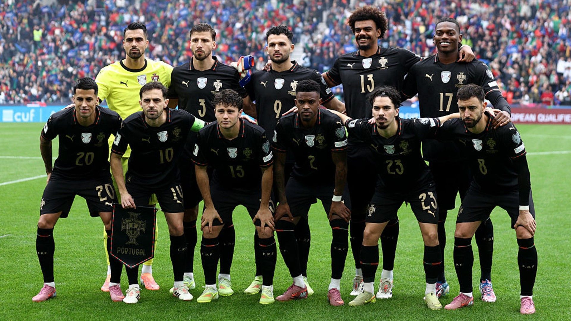1920x1080 Bernardo, Dias and Nunes feature as rampant Portugal book 2026 World Cup finals ticket