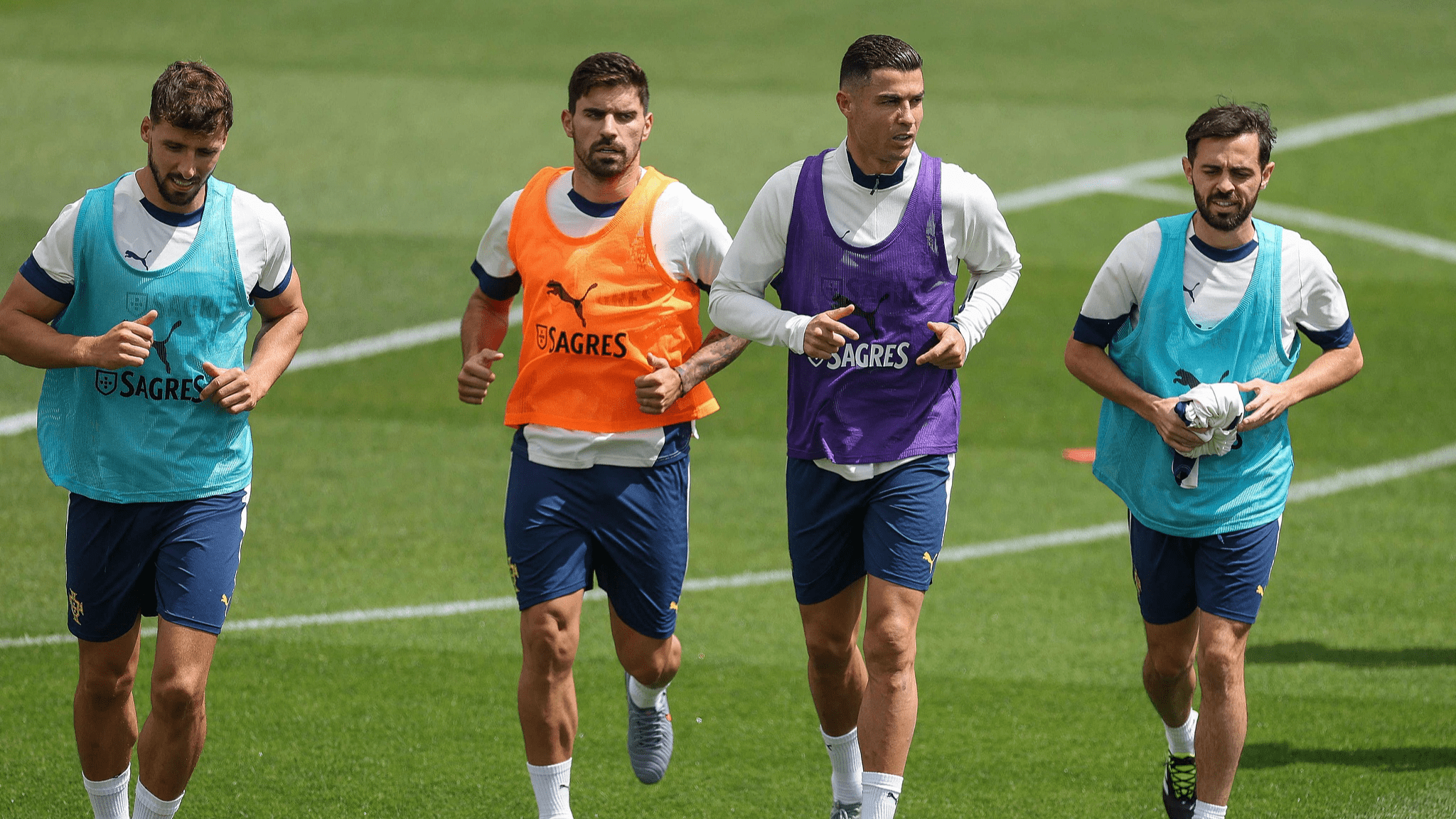 2048x1152 Cristiano Ronaldo trains with Portugal ahead of World Cup qualifiers