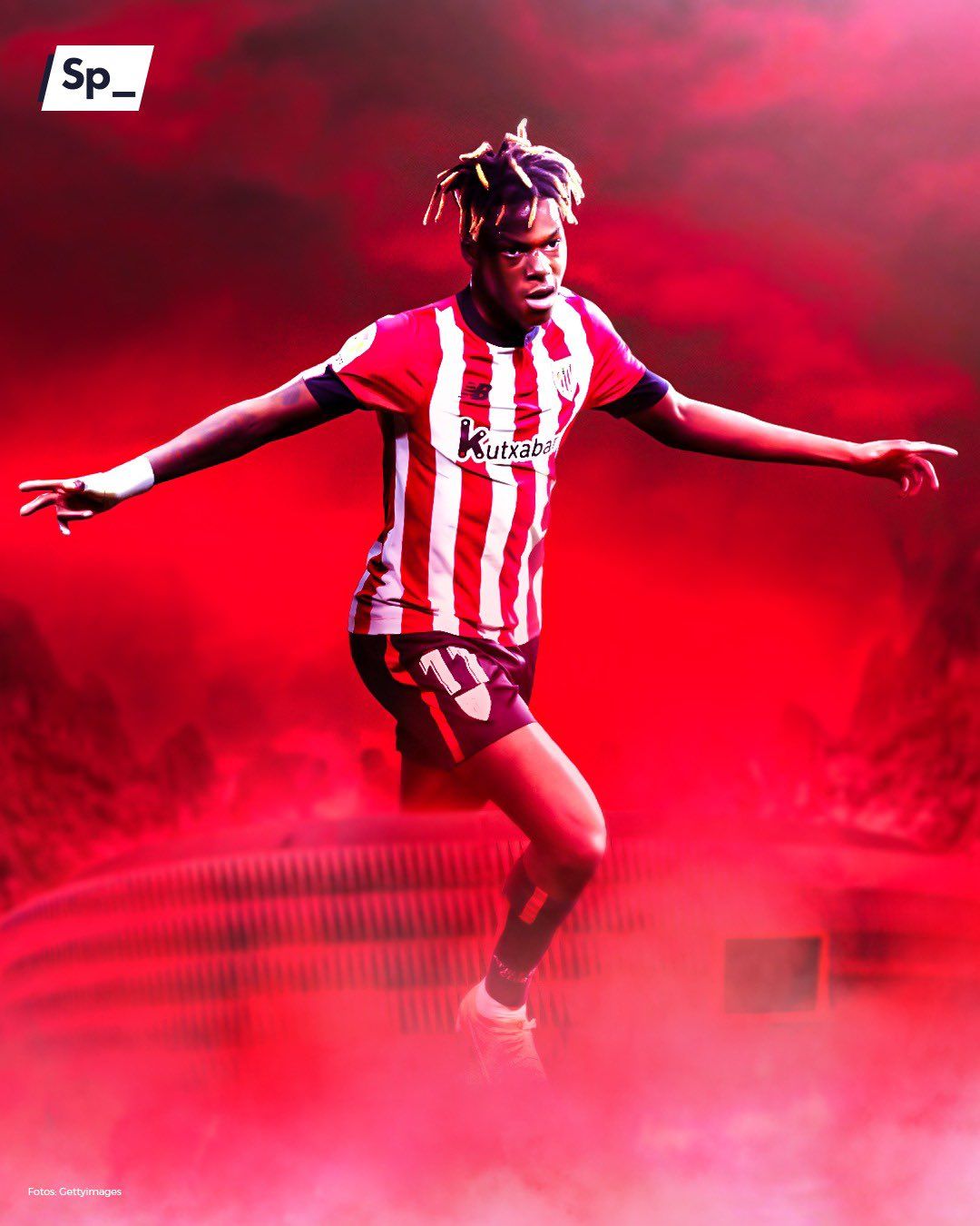 1080x1350 Nico Williams Wallpaper