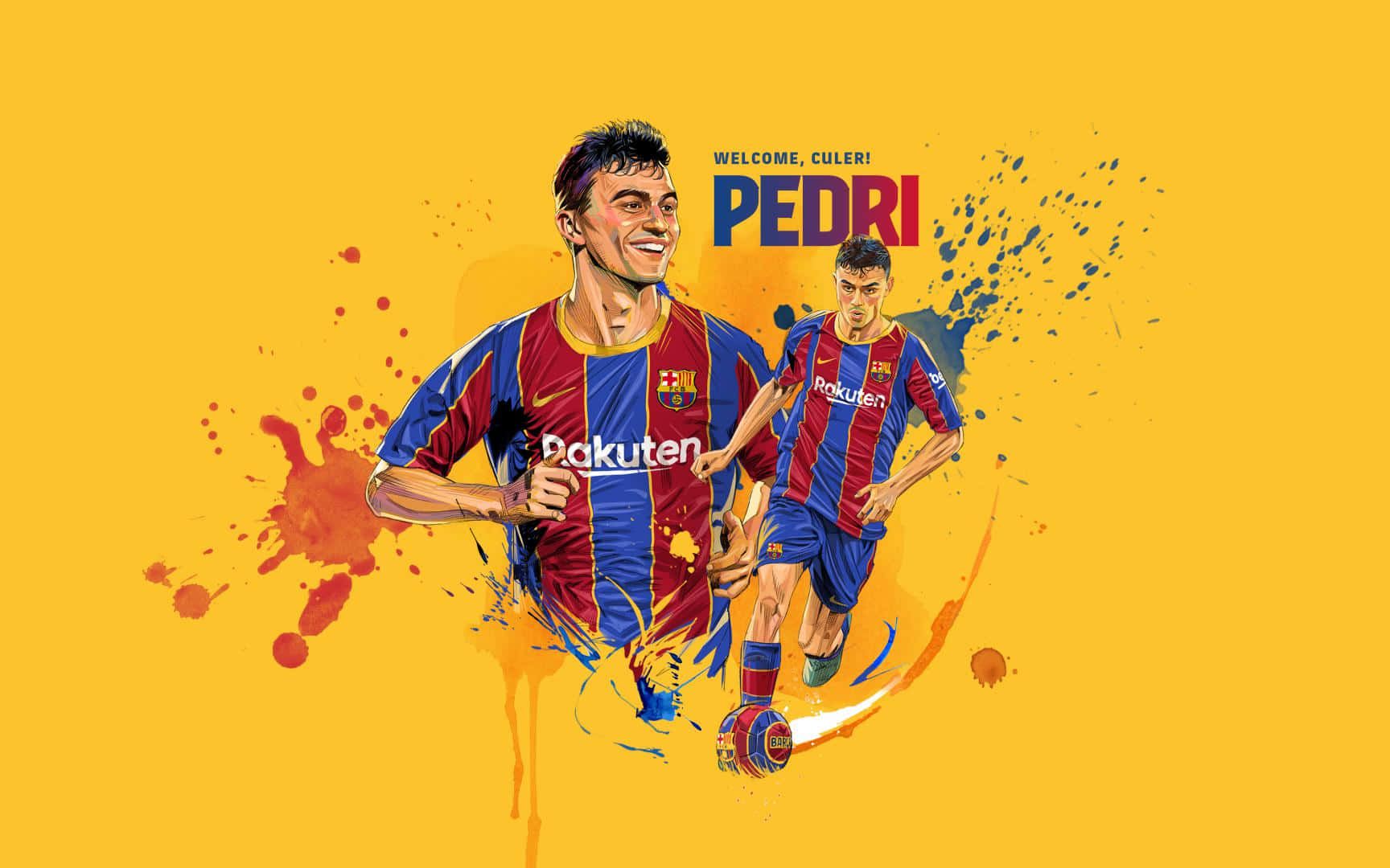 1728x1080 Pedri PC Wallpaper