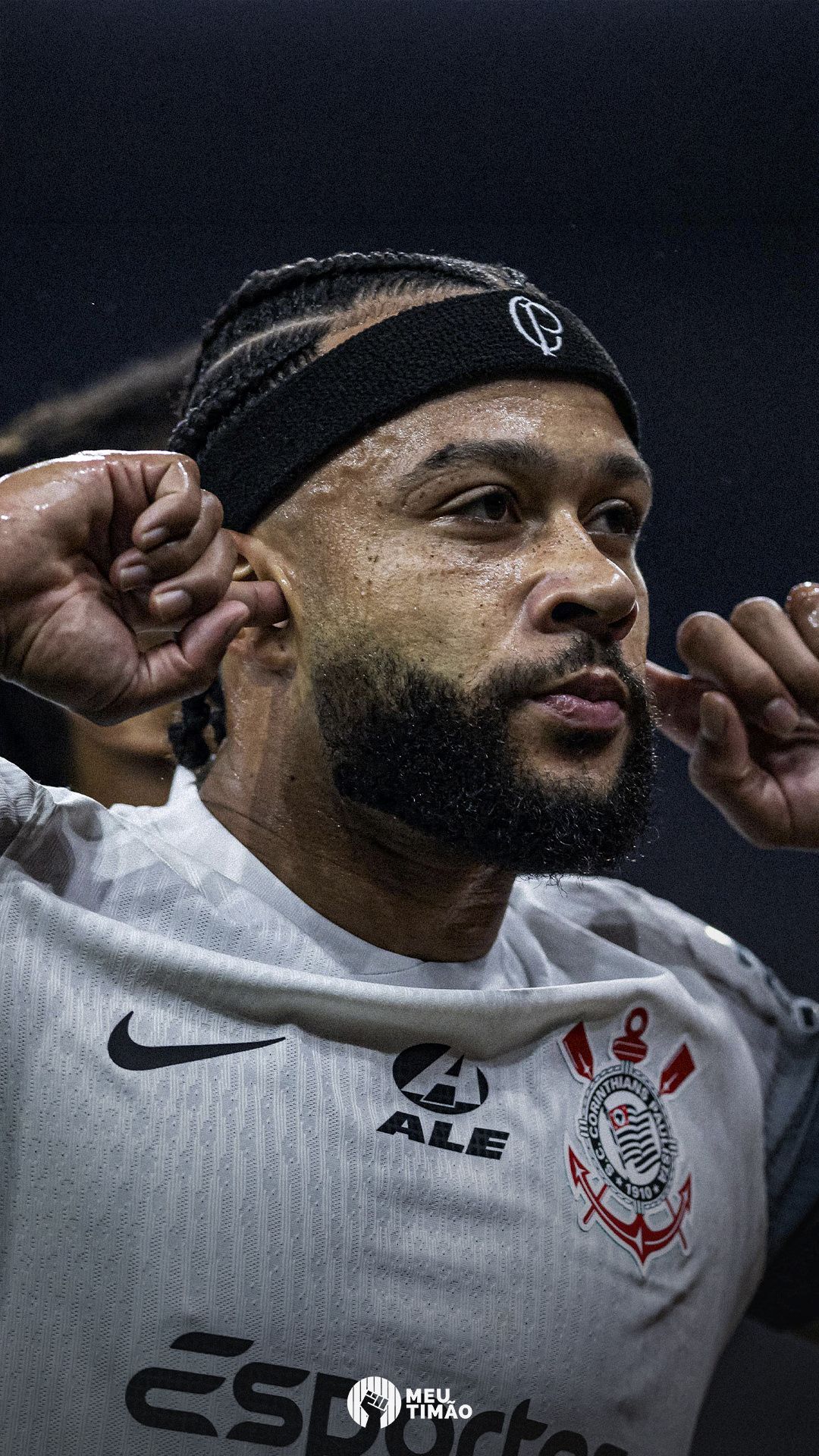 1080x1920 Memphis Depay Corinthians Wallpaper
