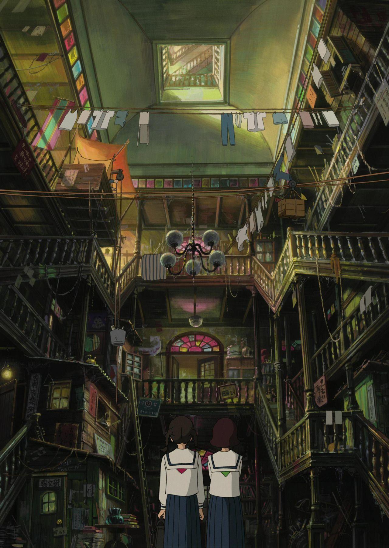 1280x1805 So I heard you like background. From up on Poppy Hill. Directed