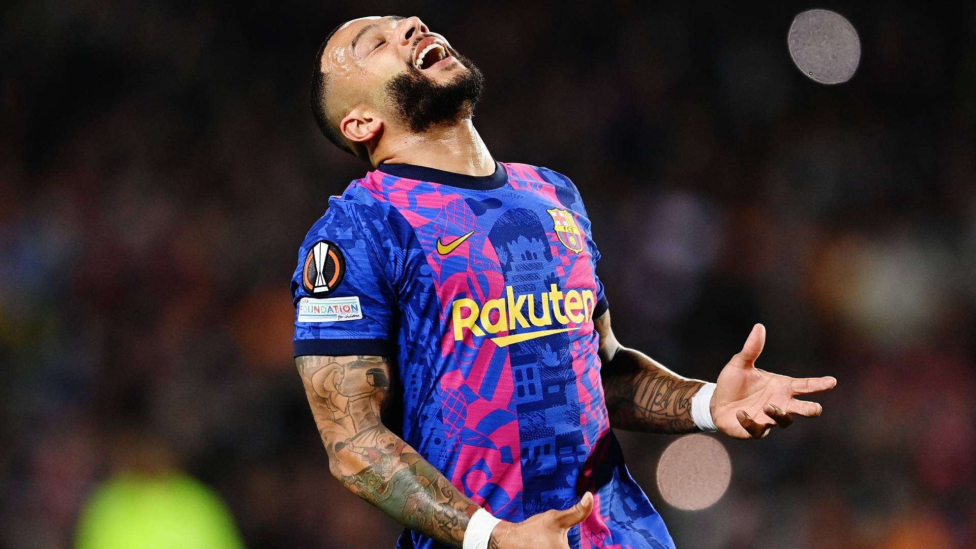 1920x1080 Barcelona's Memphis Depay unfazed by lack of playing time: 'Competition is normal, I play for the best club in the world'. Goal.com English Oman
