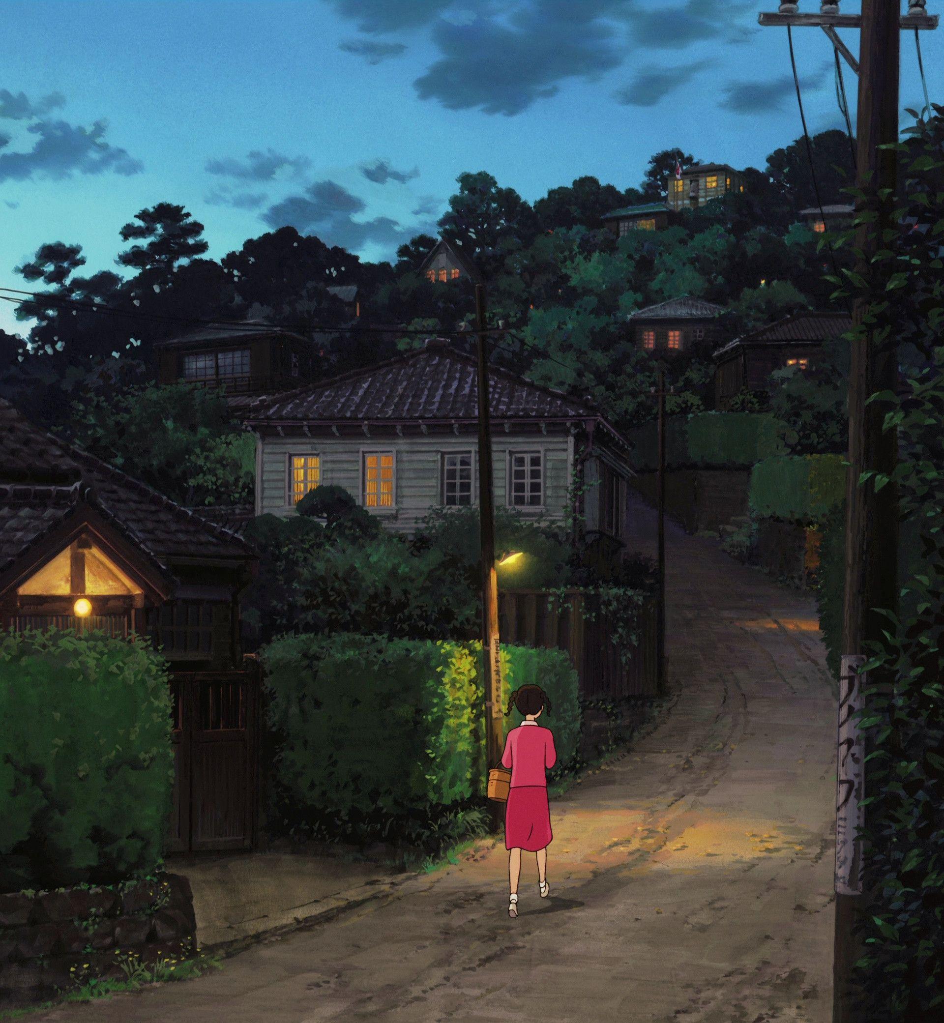1920x2081 High res wallpaper from Up on Poppy Hill