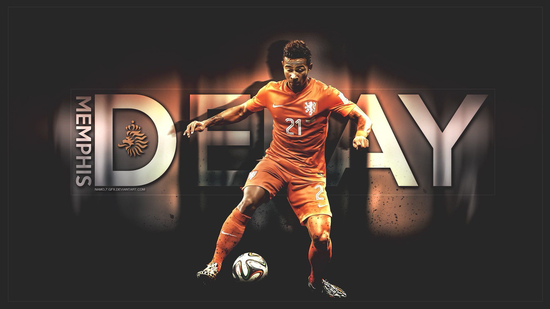 1920x1080 Memphis Depay 2022 Wallpaper