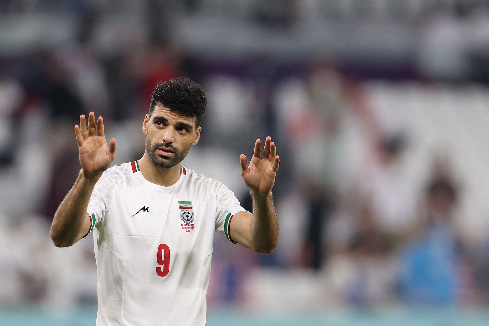1600x1067 Mehdi Taremi At The End Of Iran USA At Al Thumama Stadium In Doha On November 2022. (Photo By FADEL SENNA AFP Via Getty Image). Rossoneri Blog Milan News