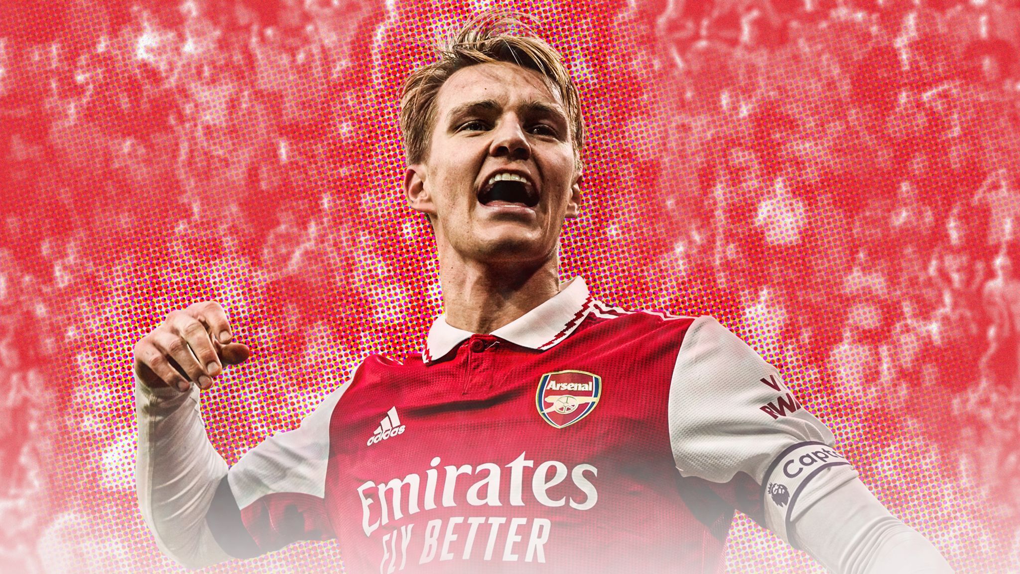 2048x1152 Martin Odegaard's vision: Arsenal captain has a history of seeing things quicker