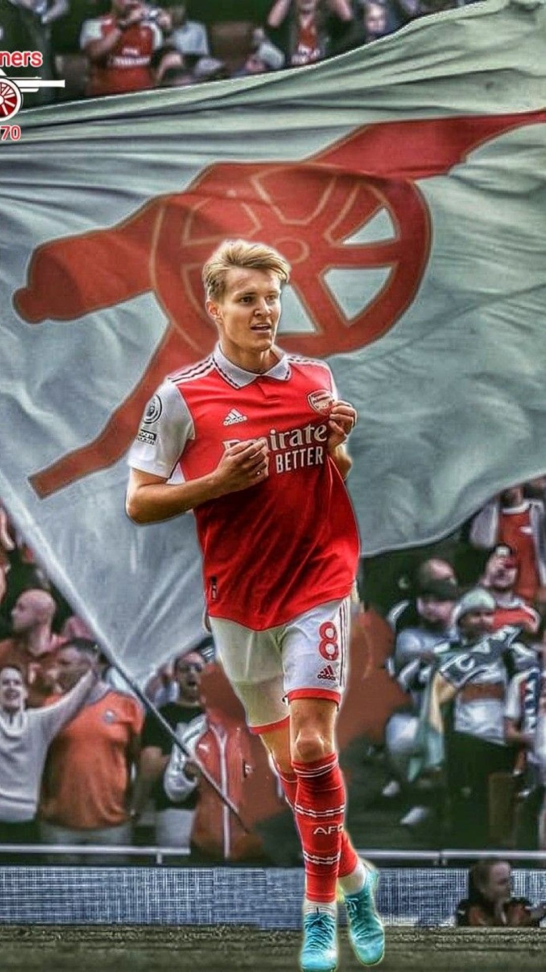 1080x1920 Martin Ødegaard 2023 Wallpaper
