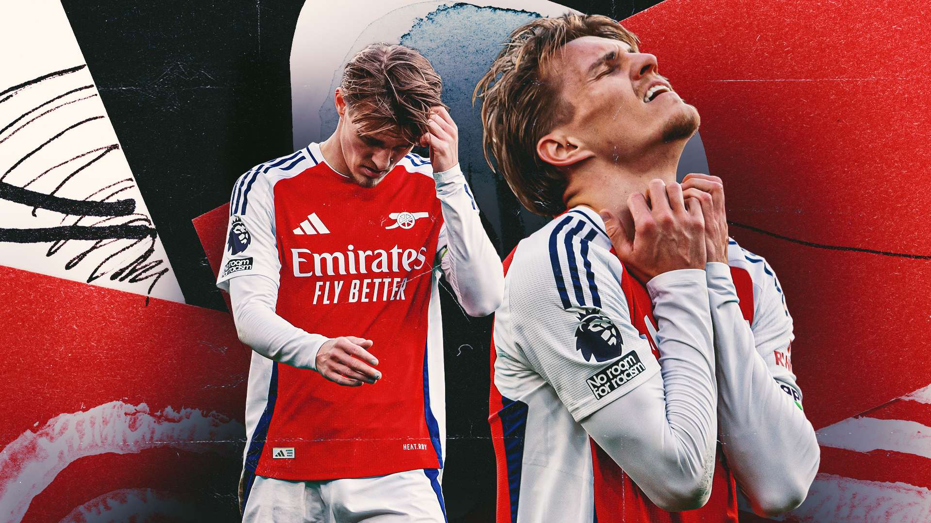 1920x1080 Martin Odegaard, where are you?! Arsenal captain is HIDING when the Gunners need him most and must be held accountable