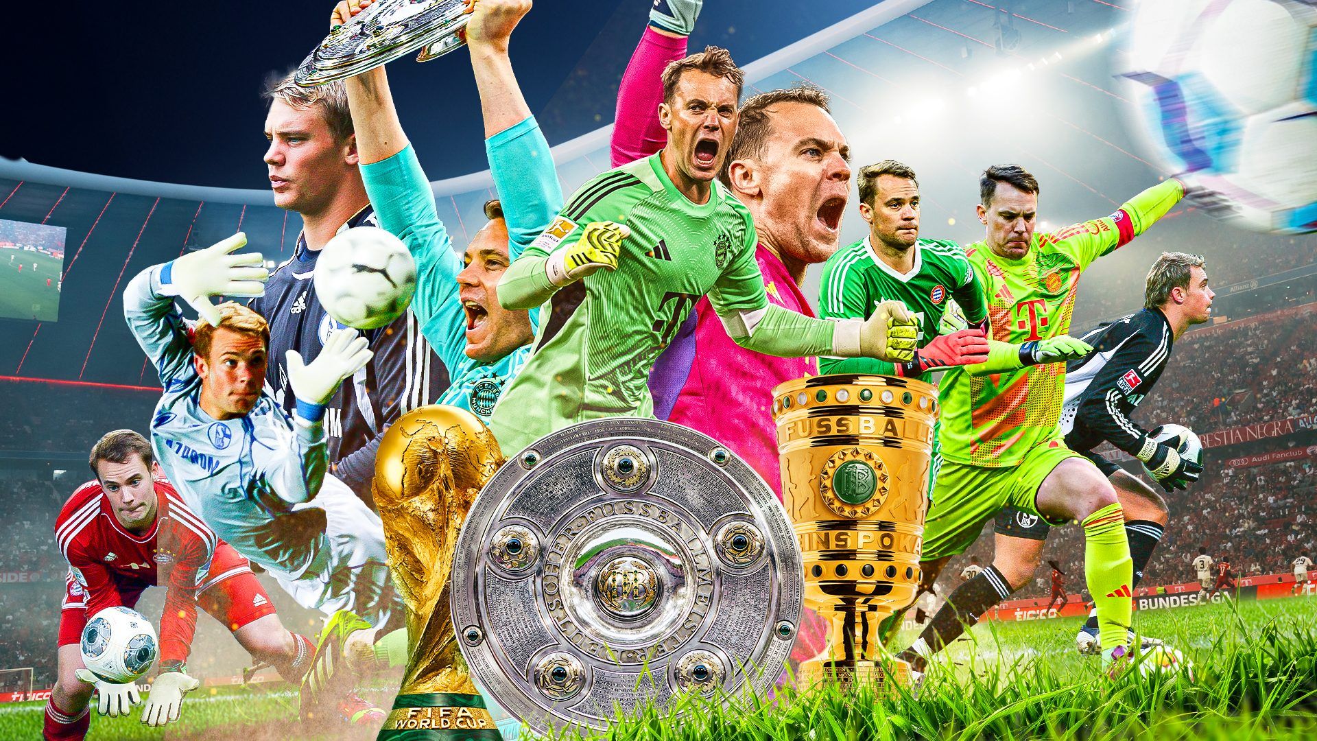 1920x1080 Manuel Neuer's Record Breaking Bayern Munich, Germany And Schalke Career In Numbers