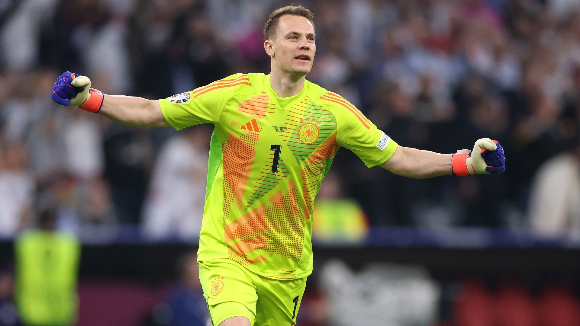 1920x1080 Manuel Neuer becomes FOURTH Germany player to retire from international football since Euro 2024 as Bayern Munich goalkeeper releases bombshell video. Goal.com US