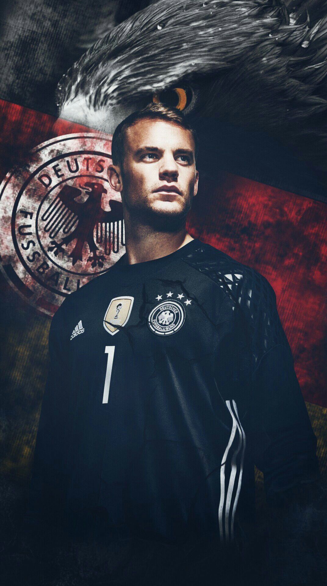 1072x1920 Manuel Neuer Phone Wallpaper