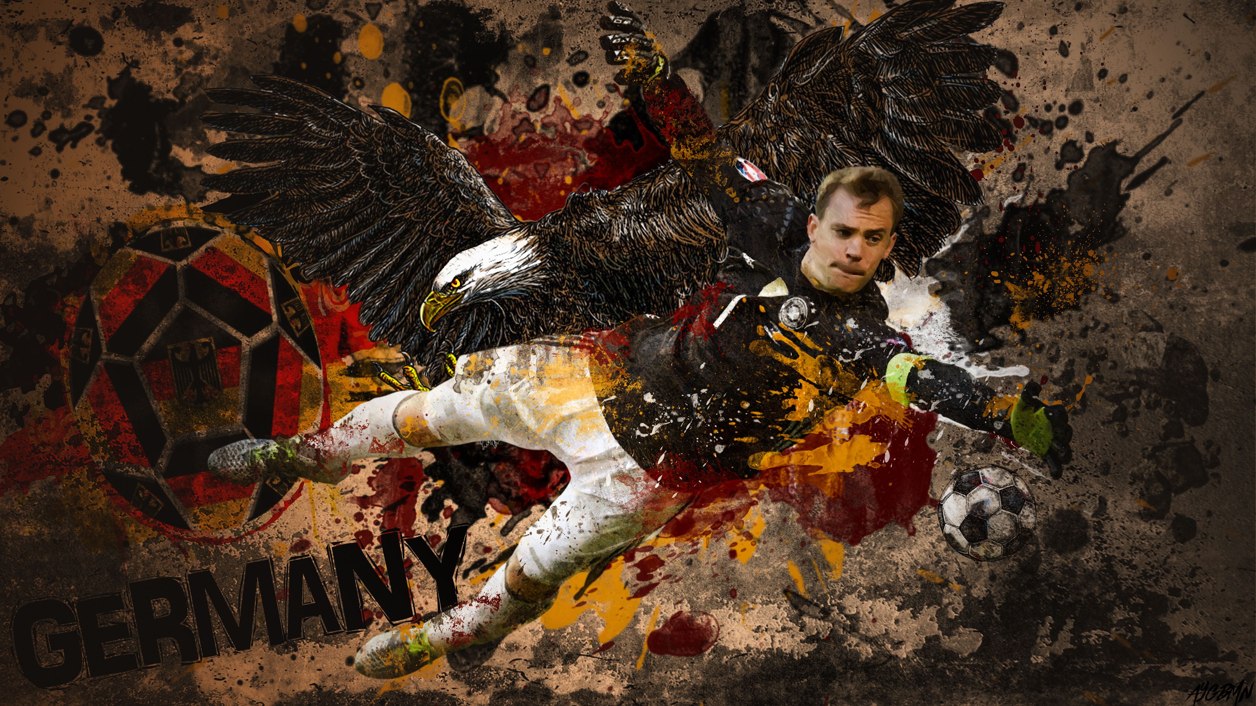 4195x2360 Manuel Neuer Phone Wallpaper: Free 4K & HD Downloads