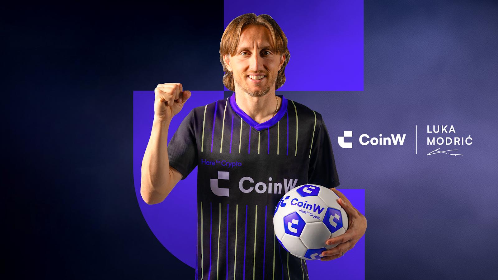 1600x900 Modrić Endorsed CoinW Uplifts The Game: Legendary Midfielder Meets Crypto's Long Term Vision