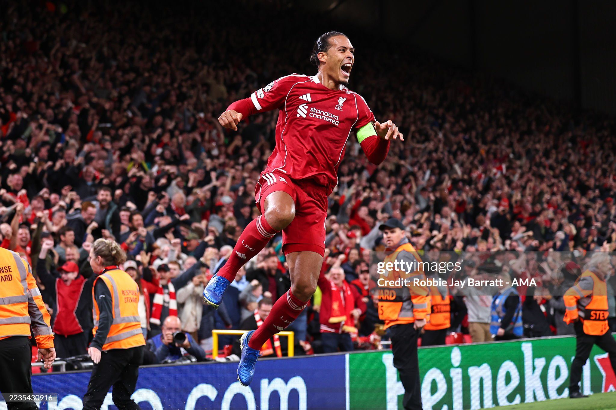 2048x1365 UEFA Champions League: We found a way again- Virgil Van Dijk after scoring late winner for Liverpool Sports Online