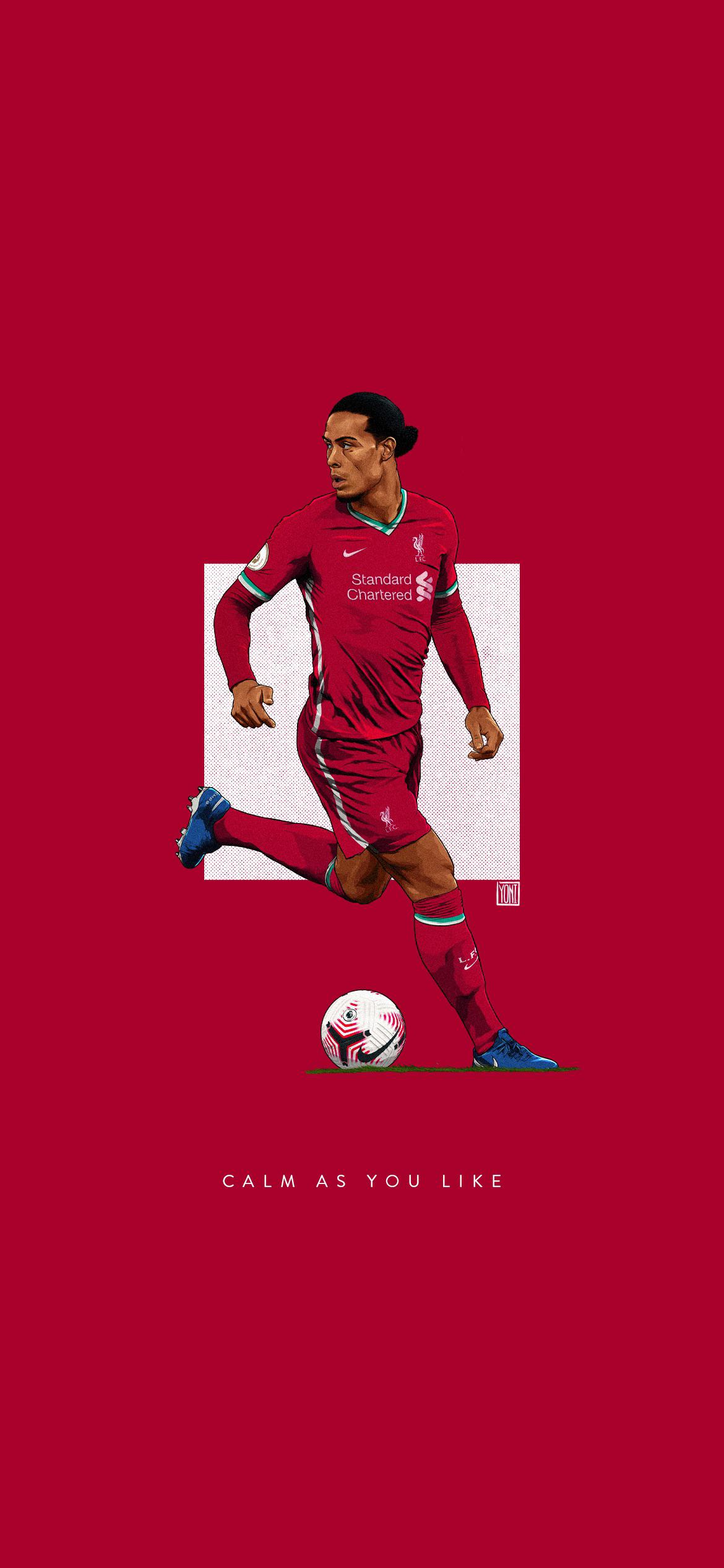 1170x2532 Virgil Van Dĳk Wallpaper