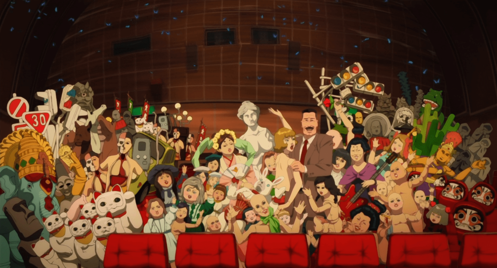 1600x863 Wallpaper graphic from PAPRIKA by Satoshi Kon. Anime, Paprika