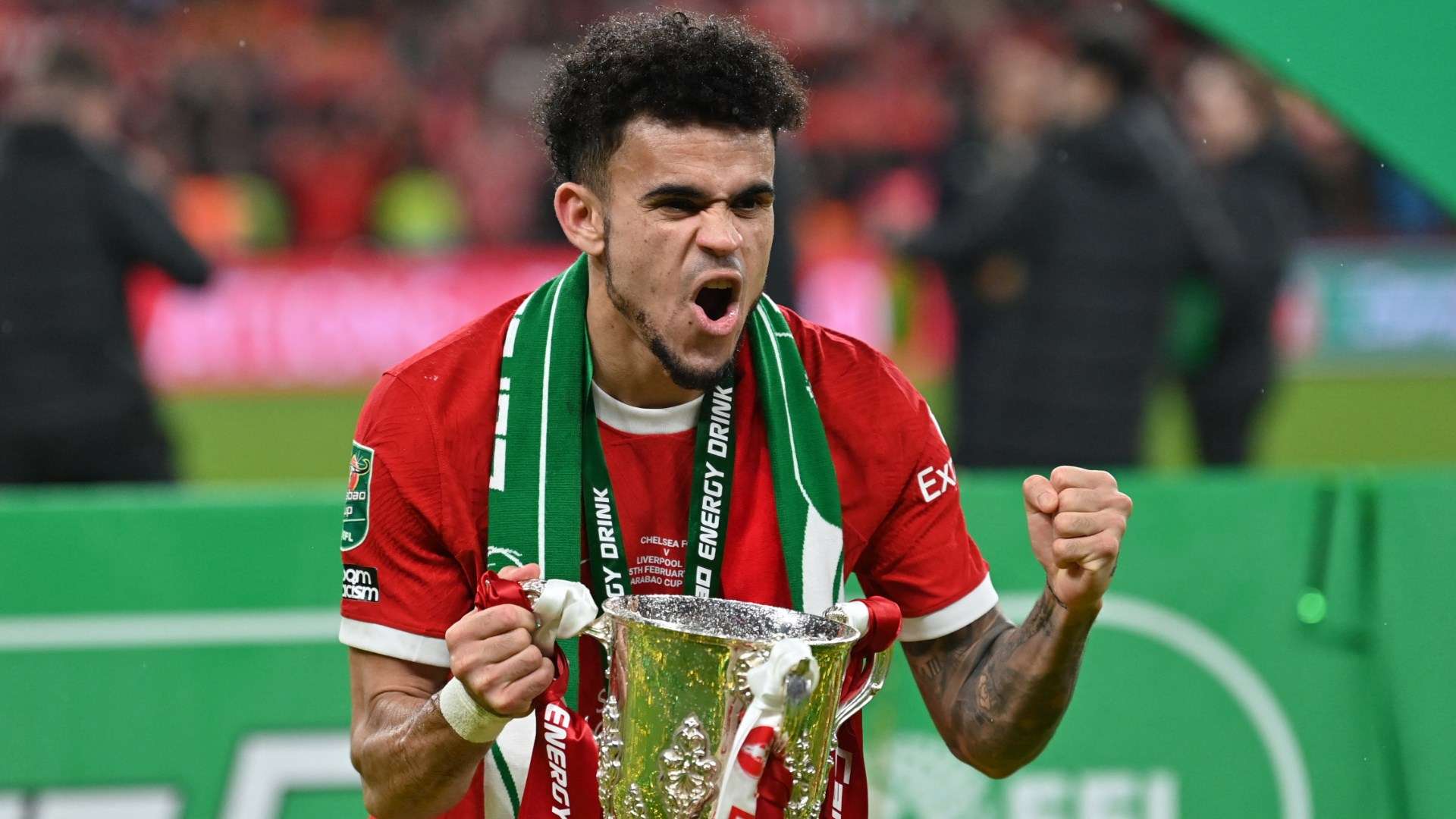 1920x1080 His name is Lucho' Luis Diaz chant lyrics, video, song tune & meaning explained