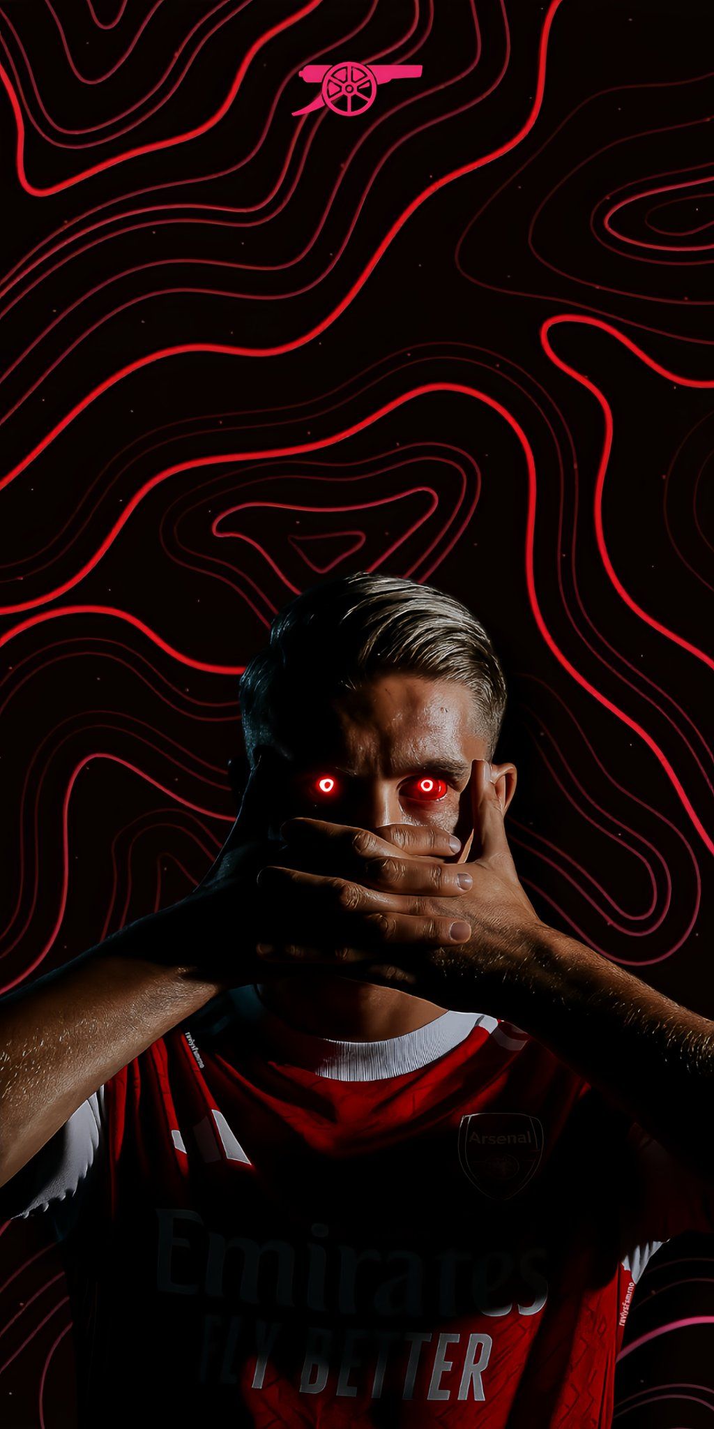 1024x2048 Arsenal Viktor Gyökeres Wallpaper
