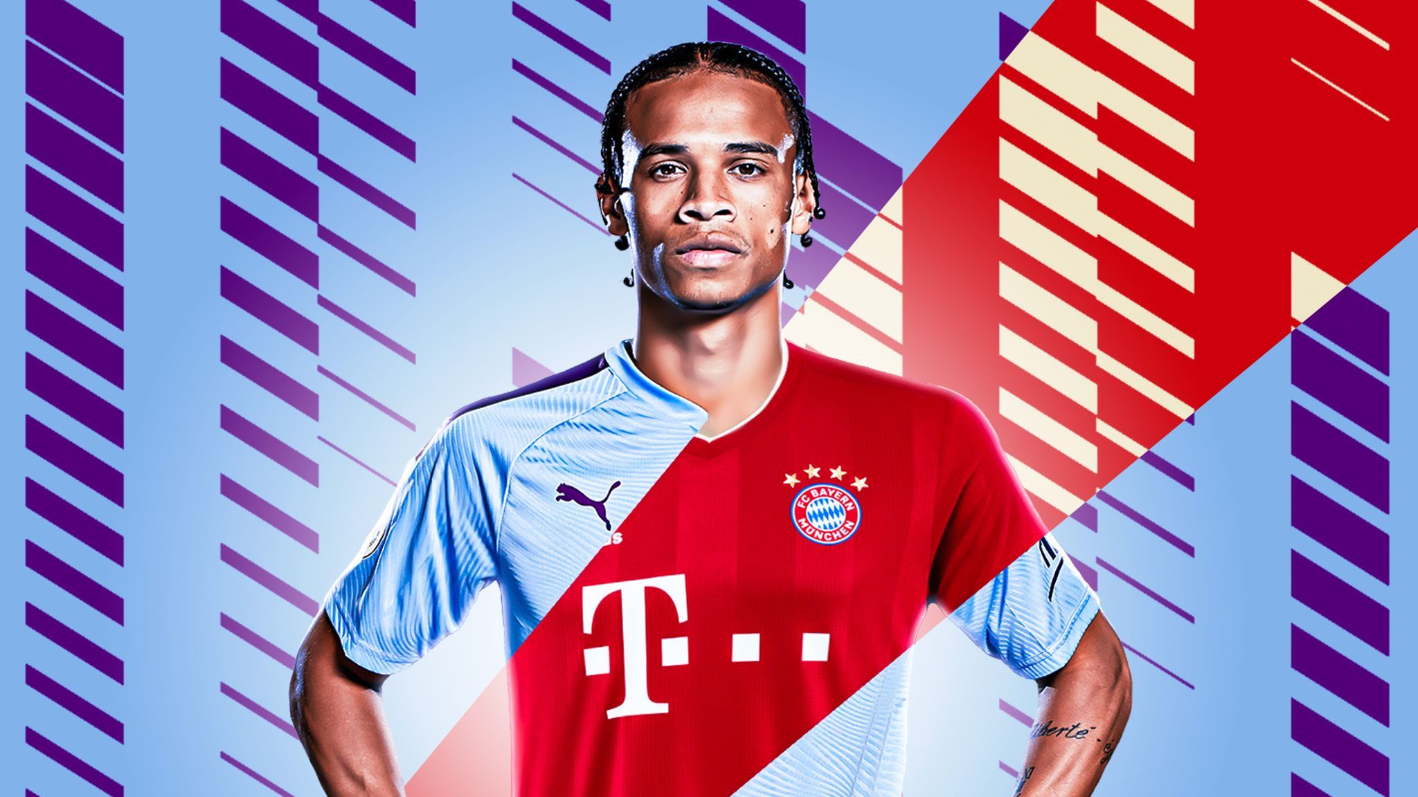 2048x1152 Leroy Sane: Bayern Munich complete signing of Man City winger