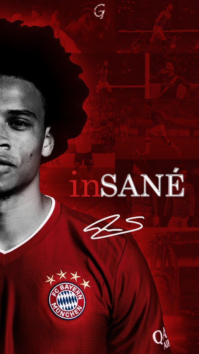 675x1200 Leroy Sané Bayern Munich Wallpaper