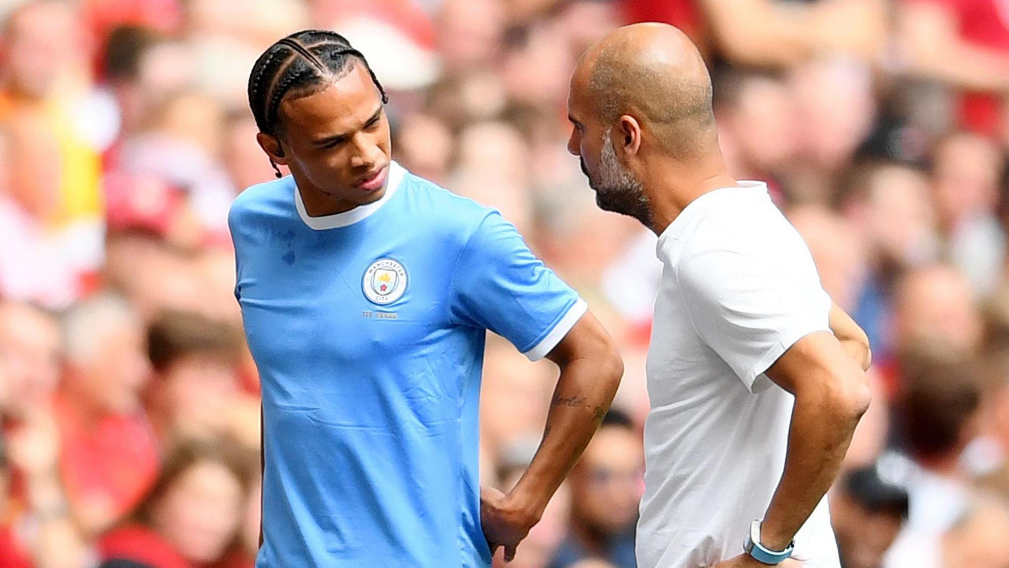 2048x1152 Man City news: Leroy Sane on Pep Guardiola and Galatasaray tie