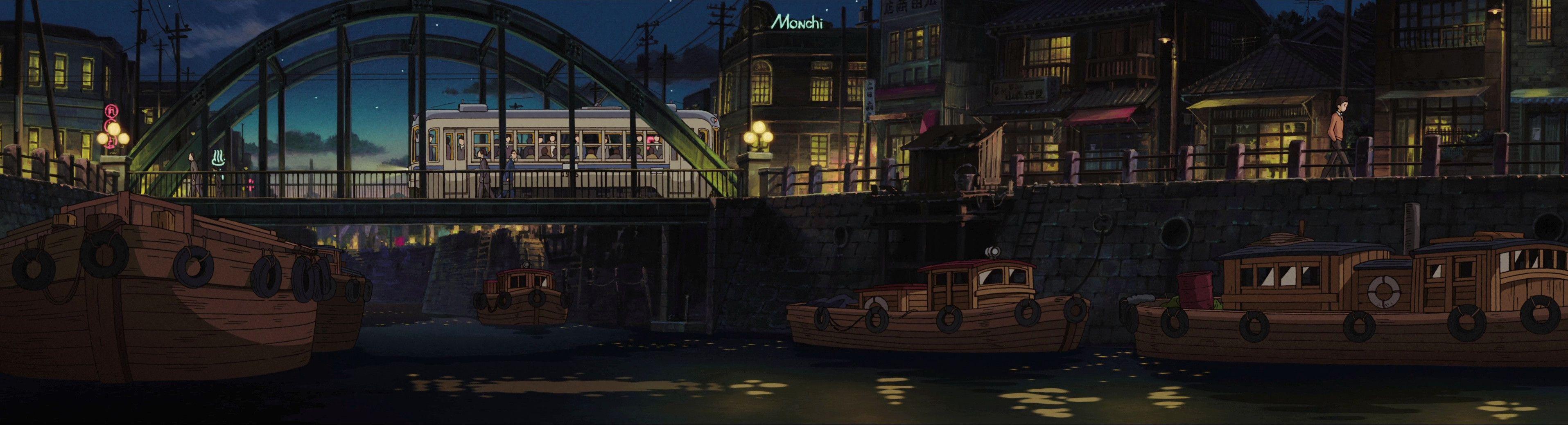 Ghibli Dual Wallpapers - Top Free Ghibli Dual Backgrounds - WallpaperAccess