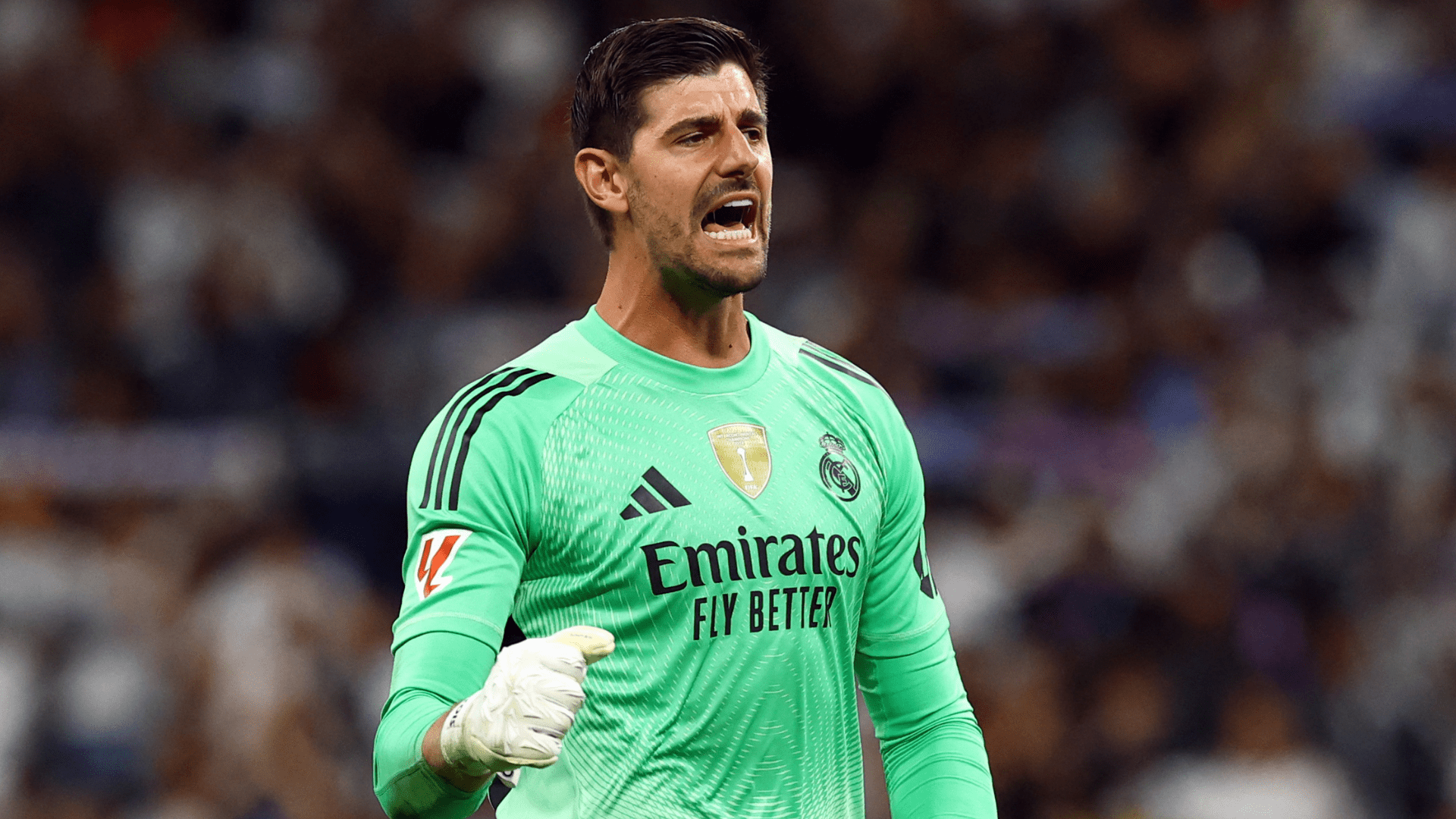 1920x1080 Without Mbappé, but With Ambition: Courtois' Message