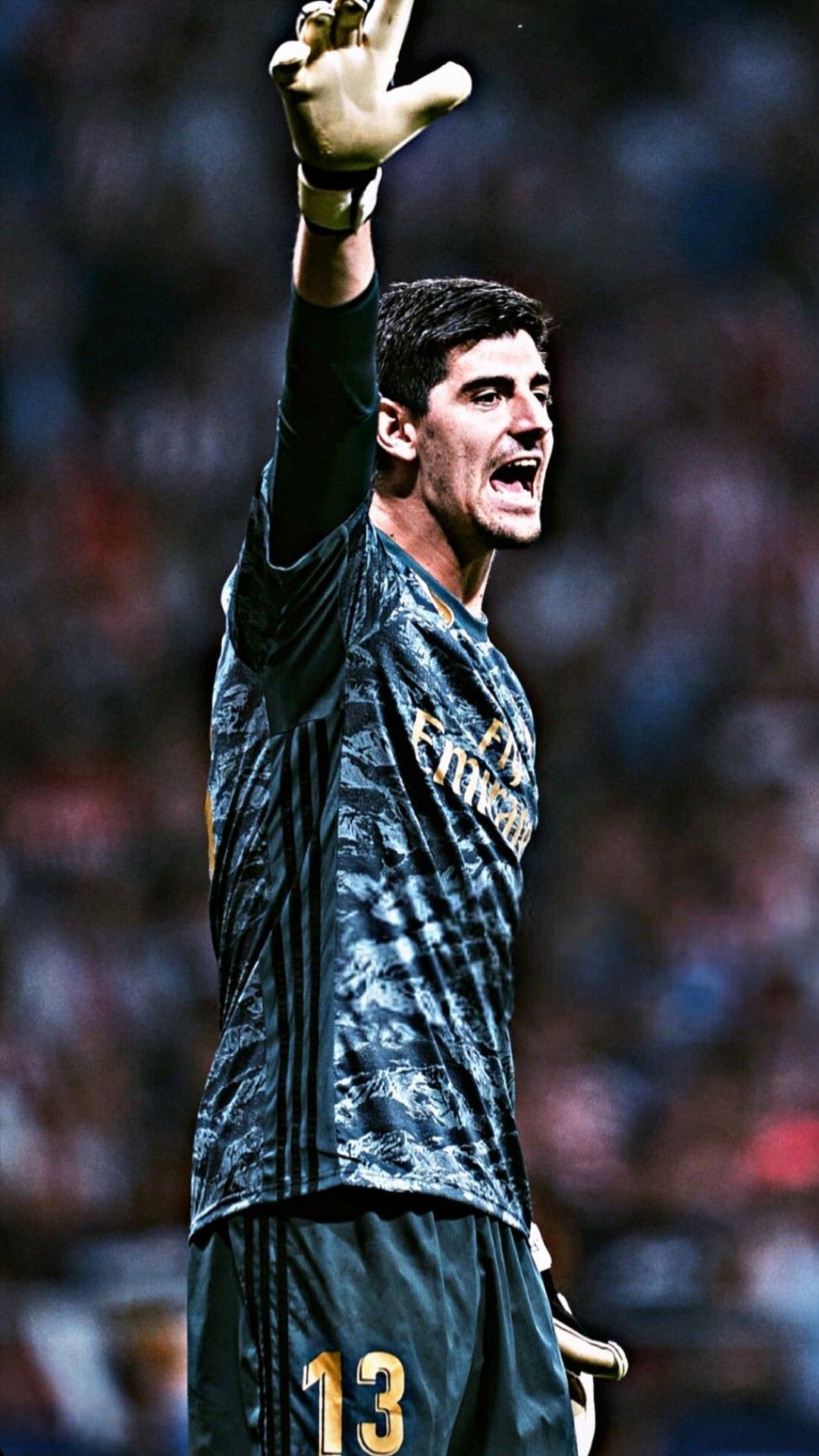 1080x1920 Thibaut Courtois Real Madrid Wallpaper