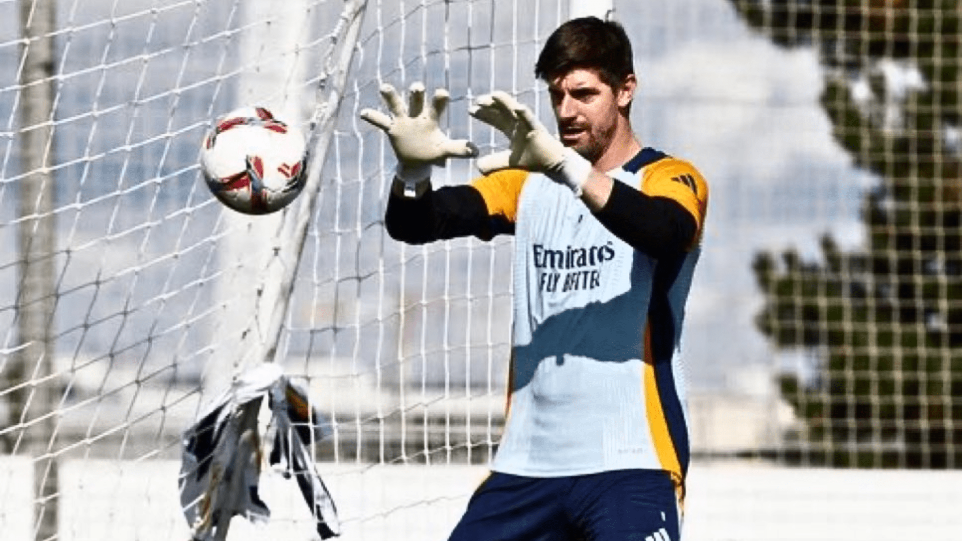 1920x1080 Courtois Staying: Real Madrid to Extend the Belgian Keeper Contract Until 2028