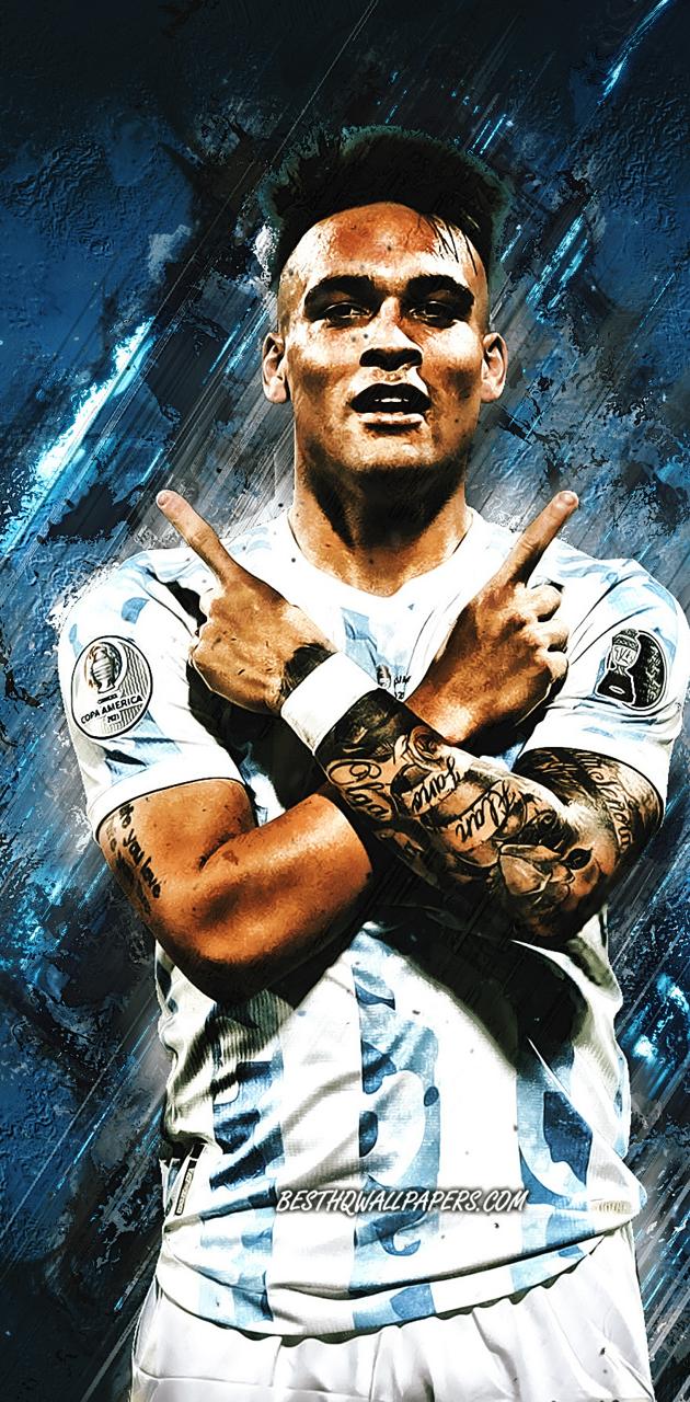 630x1280 Lautaro Martinez Argentina Wallpaper