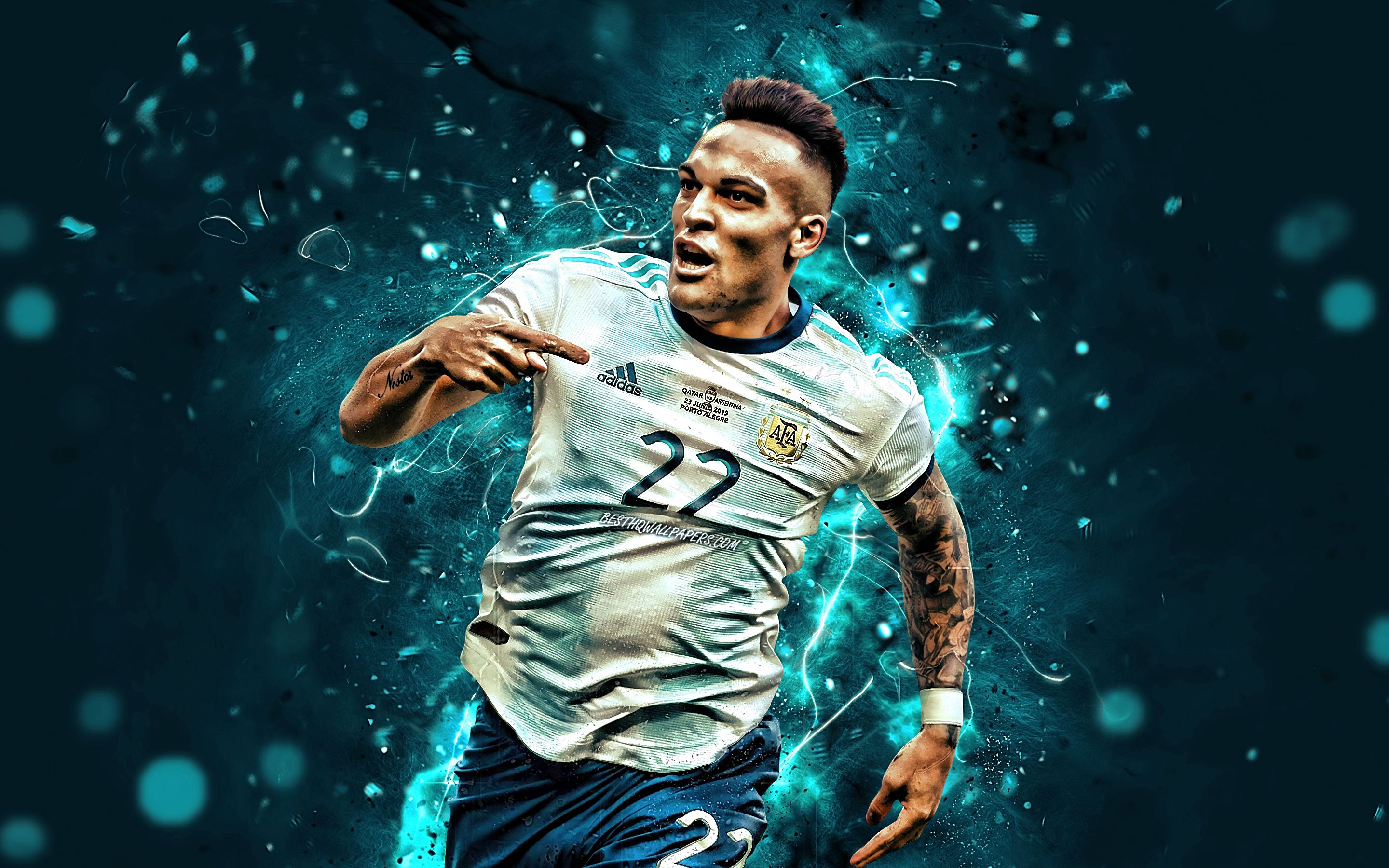2880x1800 Lautaro Martinez Argentina Wallpaper