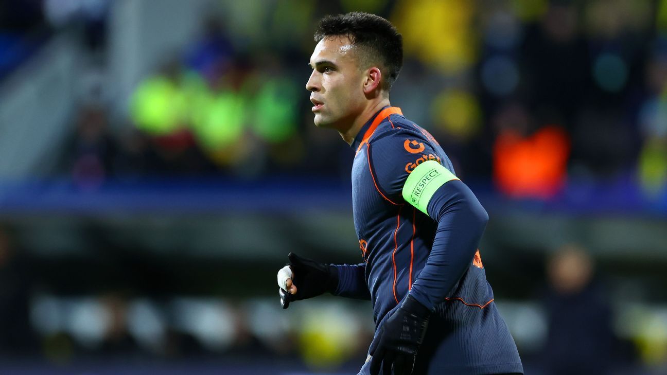 1296x729 Inter Milan star Lautaro Martínez ruled out with calf injury