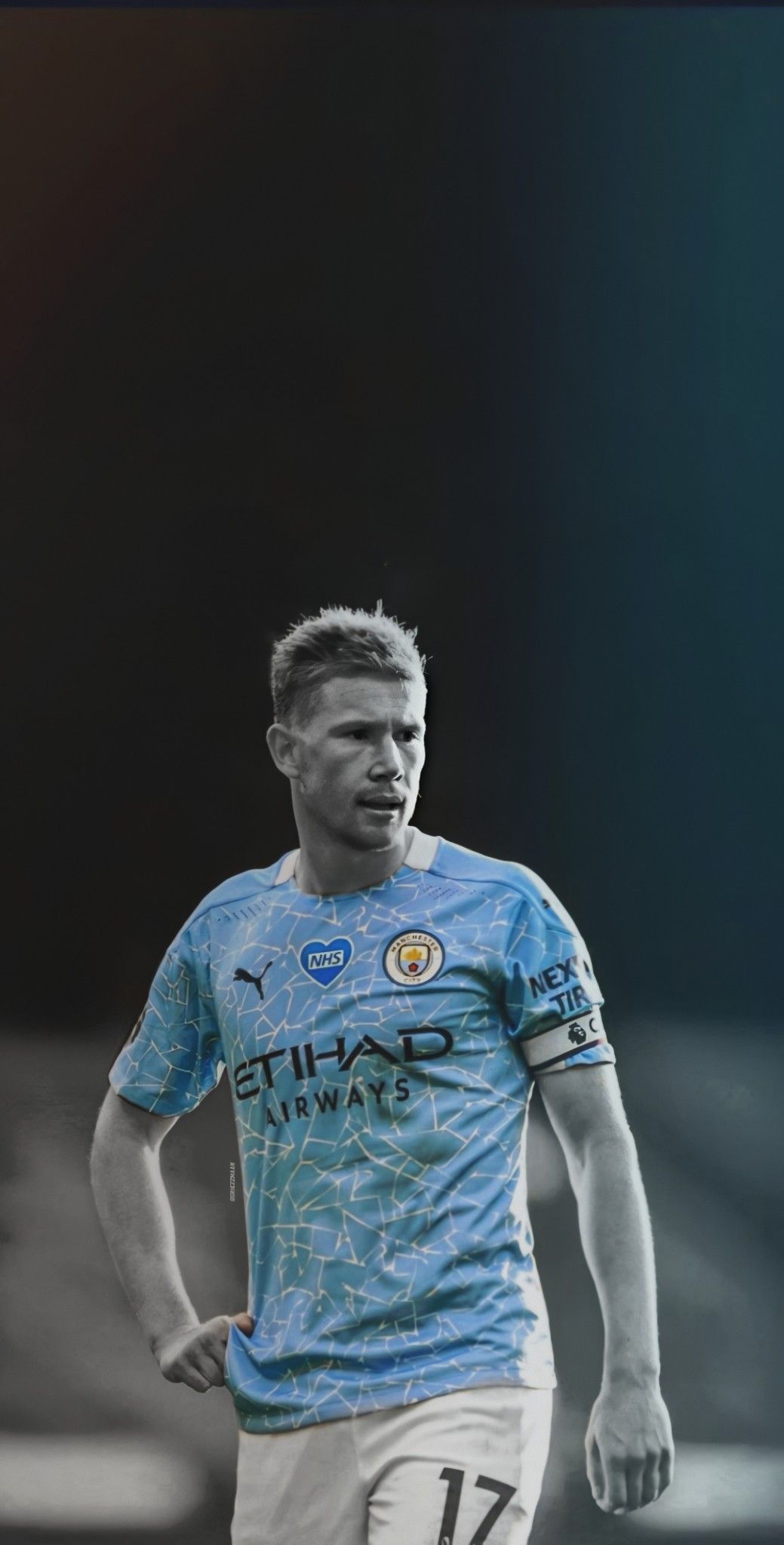 1039x2048 Man City Kevin De Bruyne Wallpaper