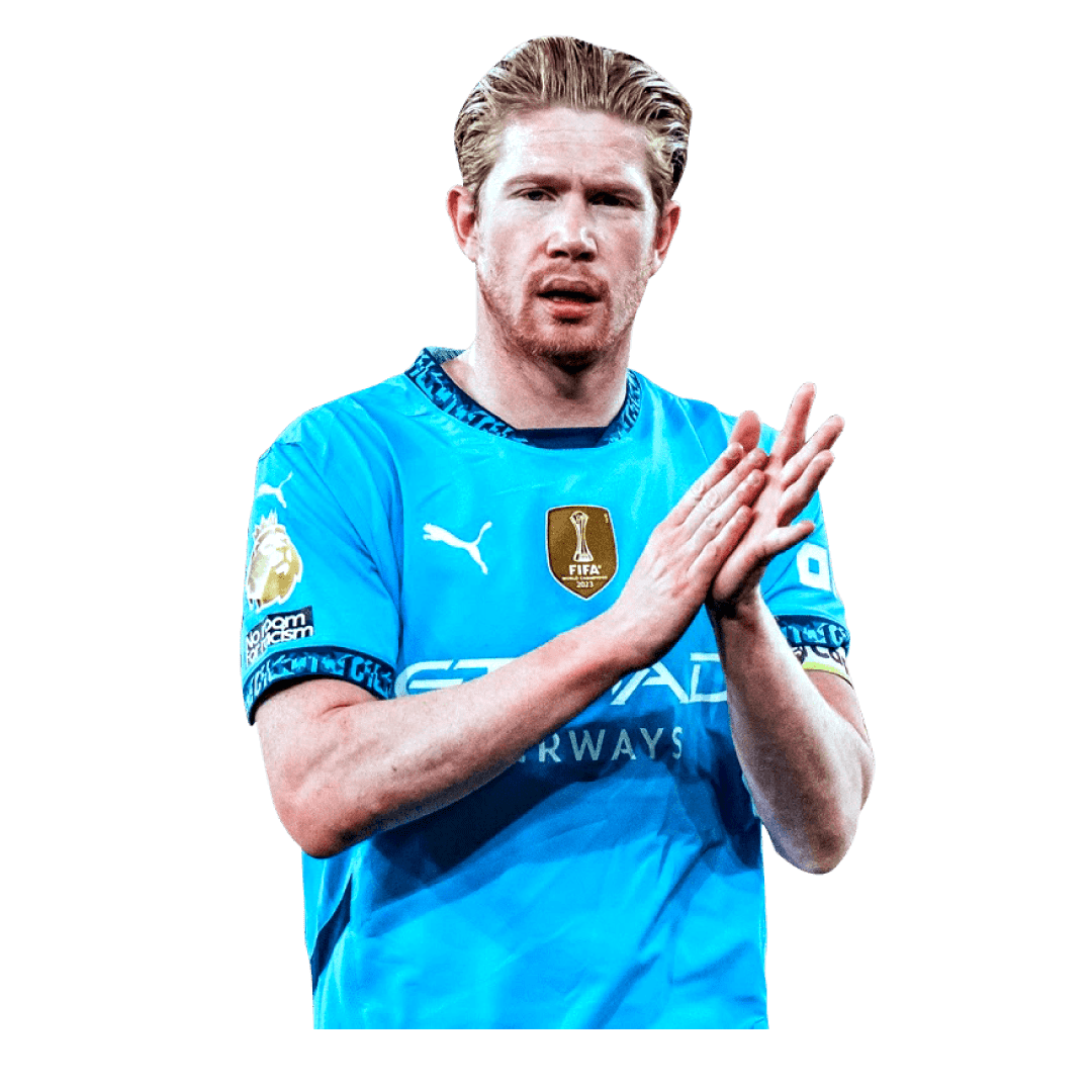 1080x1080 Kevin De Bruyne PNG (Free Download)