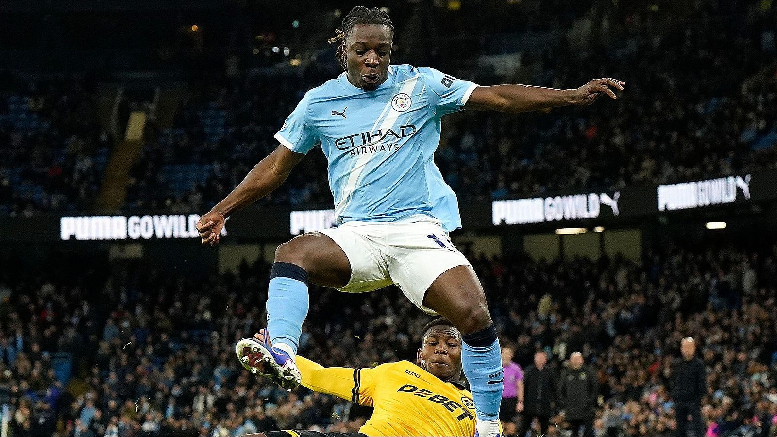 1600x900 Vodacom Soccer. News. Man City's Pep Guardiola hints at Jeremy Doku and Savinho return for Newcastle clash