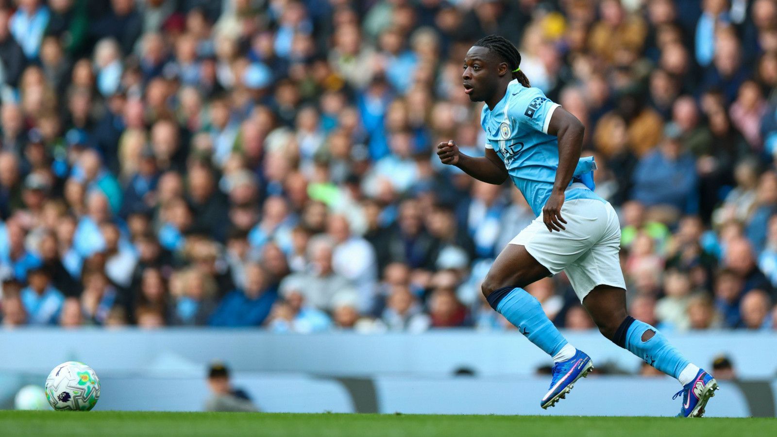 1600x900 Vodacom Soccer. News. Pep Guardiola says Jeremy Doku can join world's elite after latest scoring streak