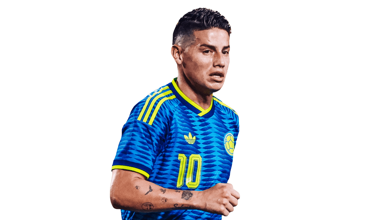 1264x756 James Rodriguez: Stars of Soccer, World Cup 2026