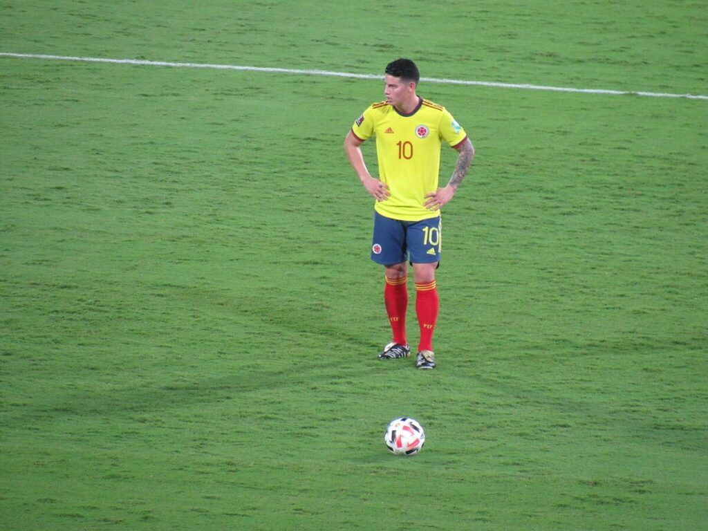 1024x768 Colombia's James Rodriguez Sets Bold Goal for 2026: 'We Want to Win the World Cup'